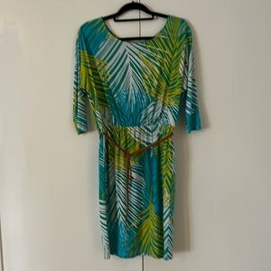 Calvin Klein mid length printed dress